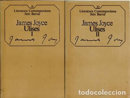 Libros: JOYCE, James.- - Ulises. Tomos I-II. - Foto 1