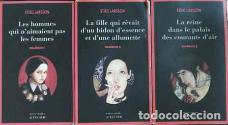 Libros: LARSSON, Stieg.- - Mill&eacute;nium. Complete. 3 tomes en 3 volumes. - Foto 1