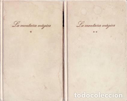 Libros: MANN, Thomas.- - La monta&ntilde;a m&aacute;gica. Tomos I-II. - Foto 1