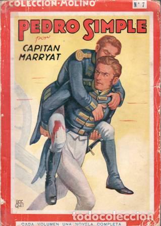 Libros: MARRYAT, El Capit&aacute;n.- - Pedro el Simple. - Foto 1