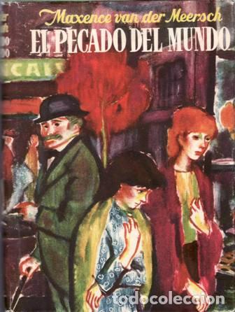 Libros: MEERSCH, Maxence van der.- - El pecado del mundo. - Foto 1