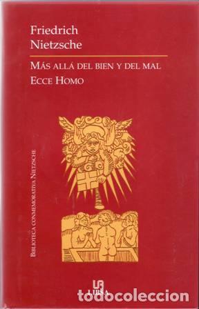 Libros: NIETZSCHE, Friedrich.- - M&aacute;s all&aacute; del bien y del mal. Ecce Homo. - Foto 1