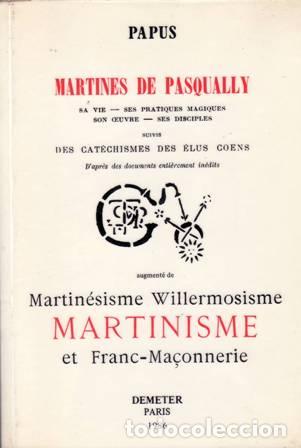 Libros: PAPUS.- - Martines de Pasqually. - Foto 1