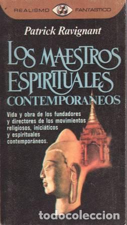 Libros: RAVIGNANT, Patrick.- - Los maestros espirituales contempor&aacute;neos. - Foto 1