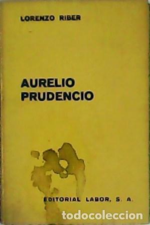 Libros: RIBER, Lorenzo.- - Aurelio Prudencio. Con 12 l&aacute;minas. - Foto 1