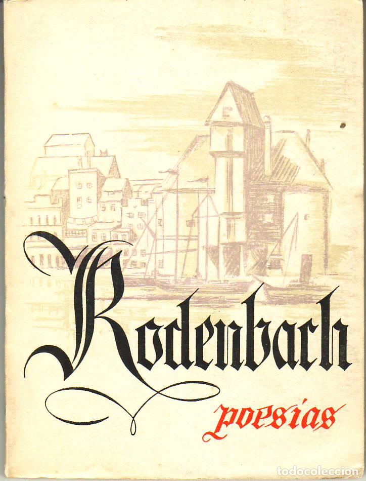 Libros: RODENBACH, Georges. - Georges Rodenbach: Poes&iacute;as. - Foto 1