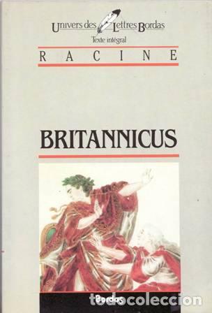 Libros: RACINE.- - Britannicus. - Foto 1