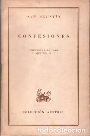 Libros: SAN AGUST&Iacute;N.- - Confesiones de San Agust&iacute;n. - Foto 1