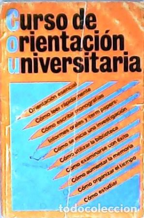 Libros: ROMERO, Javier.- - Curso de orientaci&oacute;n universitaria. - Foto 1