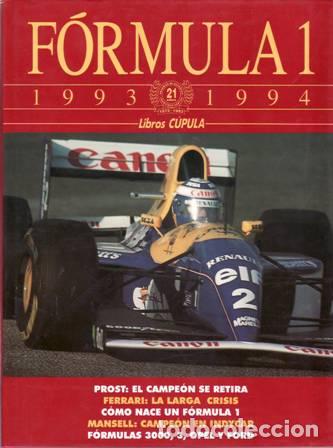 Libros: SANTOS, Francisco.- - F&Oacute;RMULA 1 (1993-1994). - Foto 1