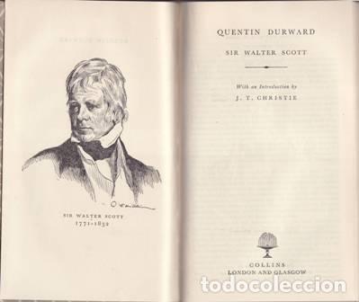 Libros: SCOTT, Sir Walter.- - Quentin Durward. - Foto 1