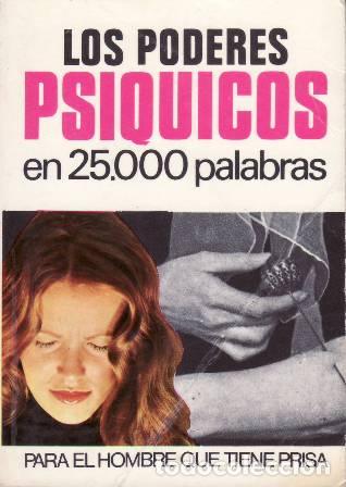 Libros: SUREDA, L.- - Los poderes ps&iacute;quicos en 25.000 palabras. - Foto 1