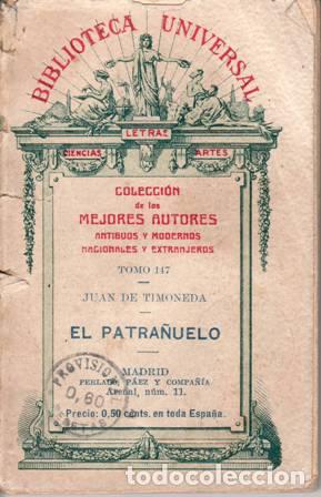 Libros: TIMONEDA, Juan de.- - El patra&ntilde;uelo. - Foto 1