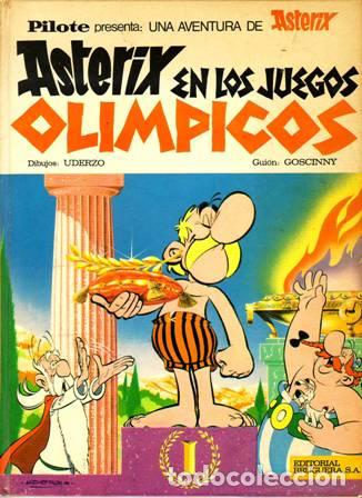 Libros: UDERZO y GOSCINNY.- - Asterix en los juegos ol&iacute;mpicos. - Foto 1