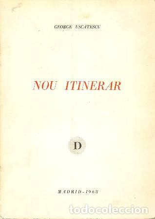 Libros: USCATESCU, George.- - Nou itinerar. - Foto 1