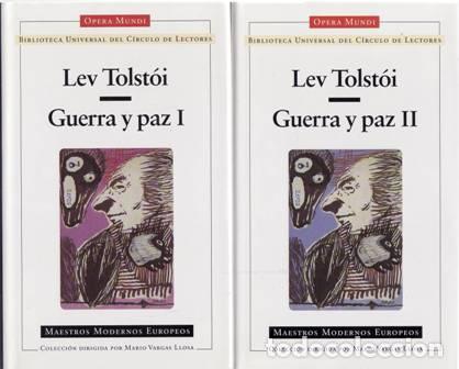 Libros: TOLST&Oacute;I, Lev.- - Guerra y paz. Tomos I-II. - Foto 1