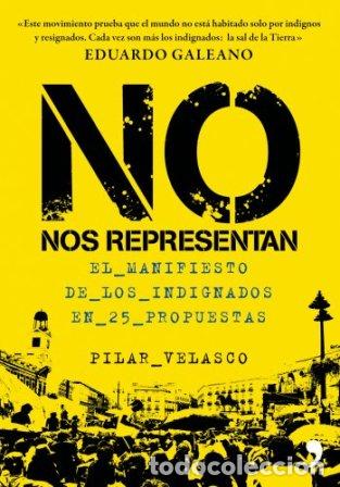 Libros: VELASCO, Pilar.- - No nos representan. - Foto 1