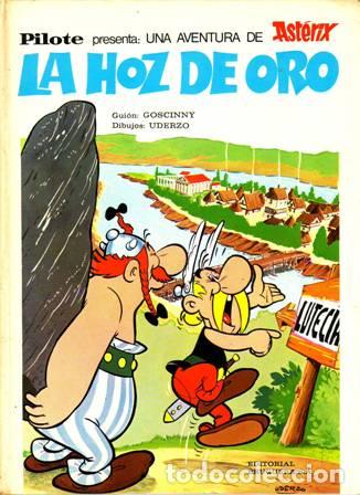 Libros: UDERZO y GOSCINNY.- - La hoz de oro. - Foto 1