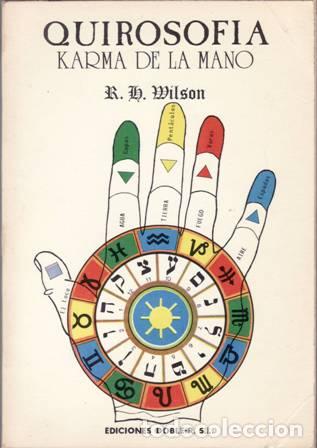 Libros: WILSON, Reginald H.- - Quirosof&iacute;a: Karma de la mano. - Foto 1