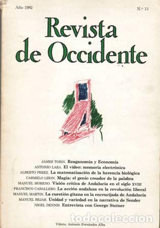 Libros: REVISTA DE OCCIDENTE, n&ordm; 13. Segunda &eacute;poca - Foto 1