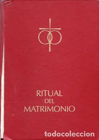 Libros: Ritual del matrimonio. - Foto 1