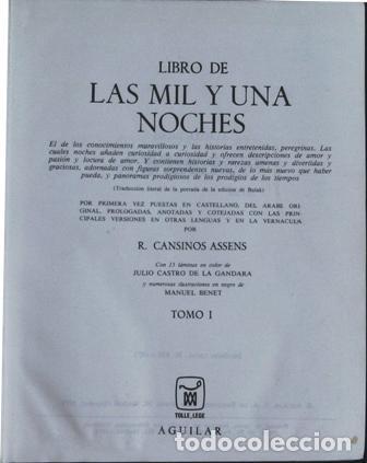Libros: Libro de las mil y una noche. 3 tomos. - Foto 1