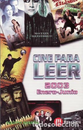 Libros: CINE PARA LEER 2003 ENERO-JUNIO. - Foto 1