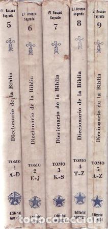 Libri di seconda mano: ALBERTO RUIZ, Luis.- - DICCIONARIO DE LA BIBLIA. Tomo I: A-D- Tomo II: E-J. Tomo III: K-S. Tomo IV:T