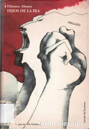 Libros: ALONSO, D&aacute;maso.- - Hijos de la ira: Diario &iacute;ntimo. - Foto 1