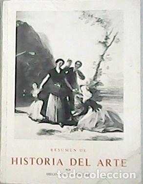 Libros: ANGULO I&Ntilde;IGUEZ, Diego.- - Resumen de Historia del Arte. - Foto 1
