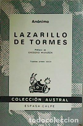 Libros: AN&Oacute;NIMO.- - Lazarillo de Tormes. Prefacio de Gregorio Mara&ntilde;&oacute;n. - Foto 1