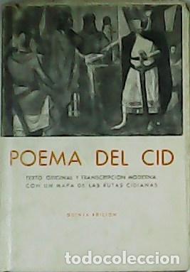 Libros: AN&Oacute;NIMO.- - Poema del Cid. - Foto 1