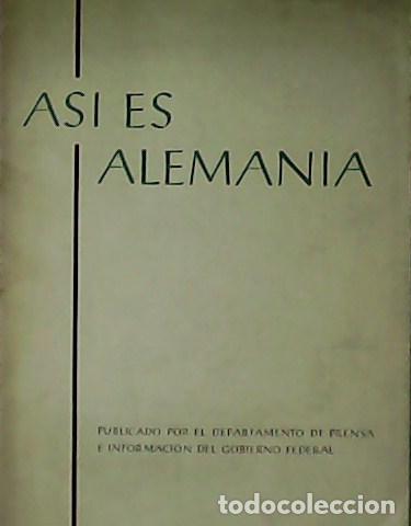 Libros: ARNTZ, Helmut.- - As&iacute; es Alemania. - Foto 1