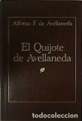 Libros: AVELLANEDA, Alonso F. de.- - El Quijote de Avellaneda. - Foto 1