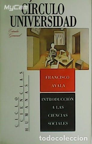 Libros: AYALA, Francisco.- - Introducci&oacute;n a las Ciencias Sociales. - Foto 1