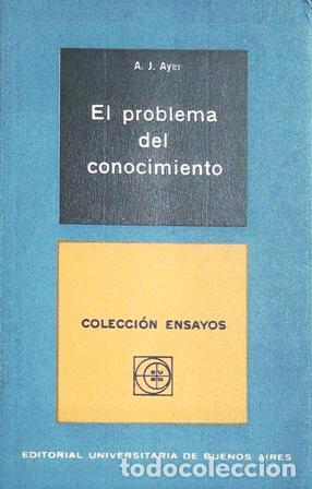 Libros: AYER, A. J.- - El problema del conocimiento. - Foto 1