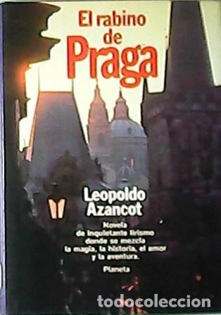 Libros: AZANCOT, Leopoldo.- - El rabino de Praga. Novela. - Foto 1