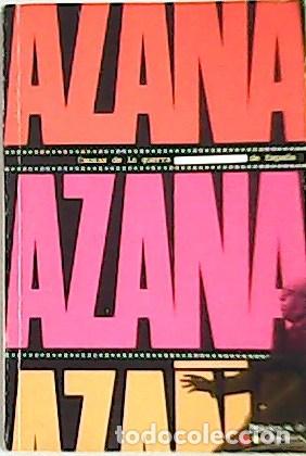 Libros: AZA&Ntilde;A, Manuel.- - Aza&ntilde;a. Causas de la guerra de Espa&ntilde;a. - Foto 1