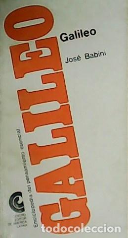 Libros: BABINI, Jos&eacute;.- - Galileo. - Foto 1