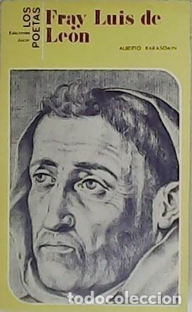 Libros: BARASOAIN, Alberto.- - Fray Luis de Le&oacute;n. - Foto 1