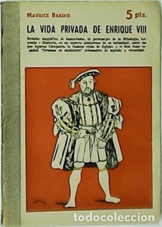 Libros: BARING, Maurice.- - La vida privada de Enrique VIII. - Foto 1