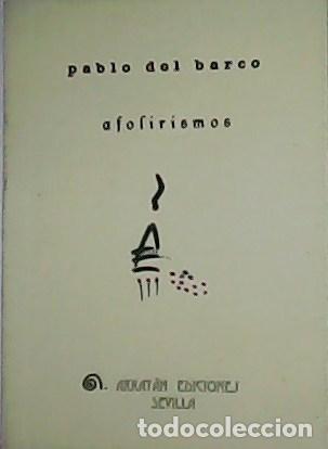 Libros: BARCO, Pablo del.- - Afolir&iacute;smos. - Foto 1