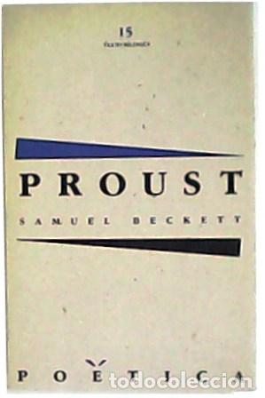 Libros: BECKETT, Samuel.- - Proust. Versi&oacute;n castellana de Bienvenido &Aacute;lvarez. - Foto 1