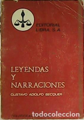 Libros: BECQUER, Gustavo Adolfo.- - Leyendas y narraciones. - Foto 1