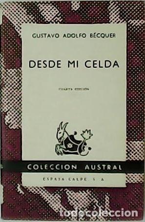 Libros: B&Eacute;CQUER, Gustavo Adolfo.- - Desde mi celda. - Foto 1