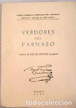 Libros: BENITEZ CLAROS, Rafael.- (Edi.) - Verdores del parnaso. - Foto 1