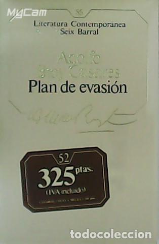 Libros: BIOY CASARES Adolfo.- - Plan de evasi&oacute;n. - Foto 1