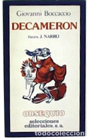 Libros: BOCACCIO, Giovanni.- - Decameron. Ilustra J. Narro. - Foto 1