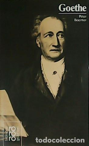 Libros: BOERNER, Peter.- - Goethe. - Foto 1