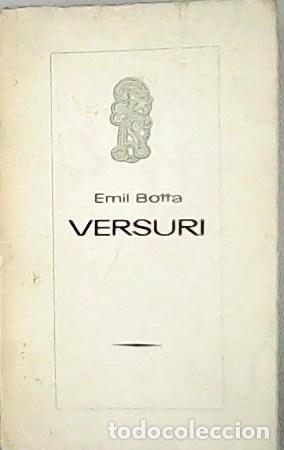 Libros: BOTTA, Emil.- - Versuri. - Foto 1